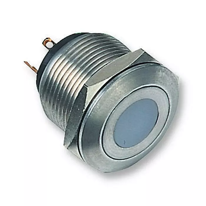 APEM SWITCH, SPNO, GREEN ILLUM, AV09C7L3D2403E