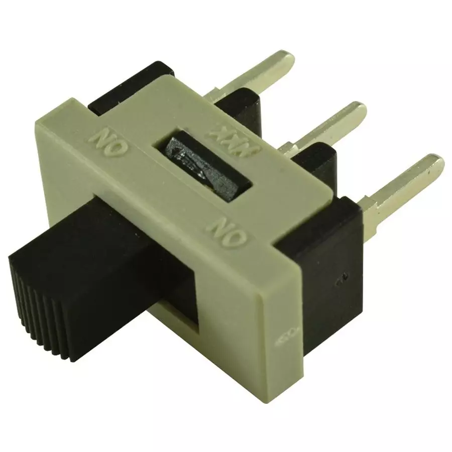 NKK SWITCHES SWITCH, SLIDE, SPDT, 3A, 250V, TH, CS12ANW03