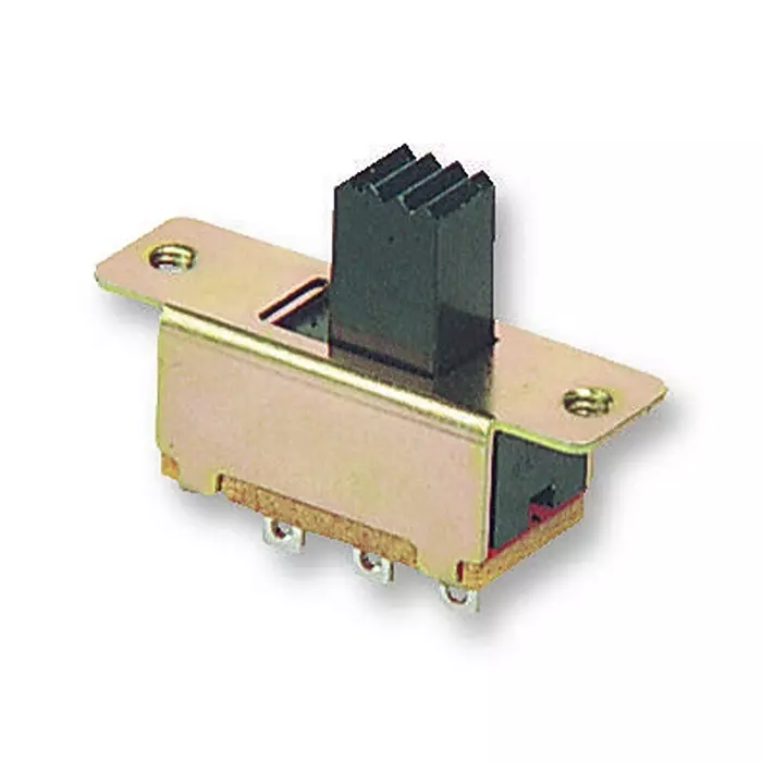 KNITTER-SWITCH Switch, Dpdt, 0.35A, 30VDC, Panel, MFS201N