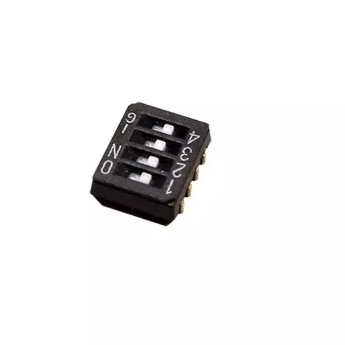 NIDEC COPAL ELECTRONICS GMBH Surface Mount Slide Switch 4PST 100 mA, CHS-04TB (Pack of 500)