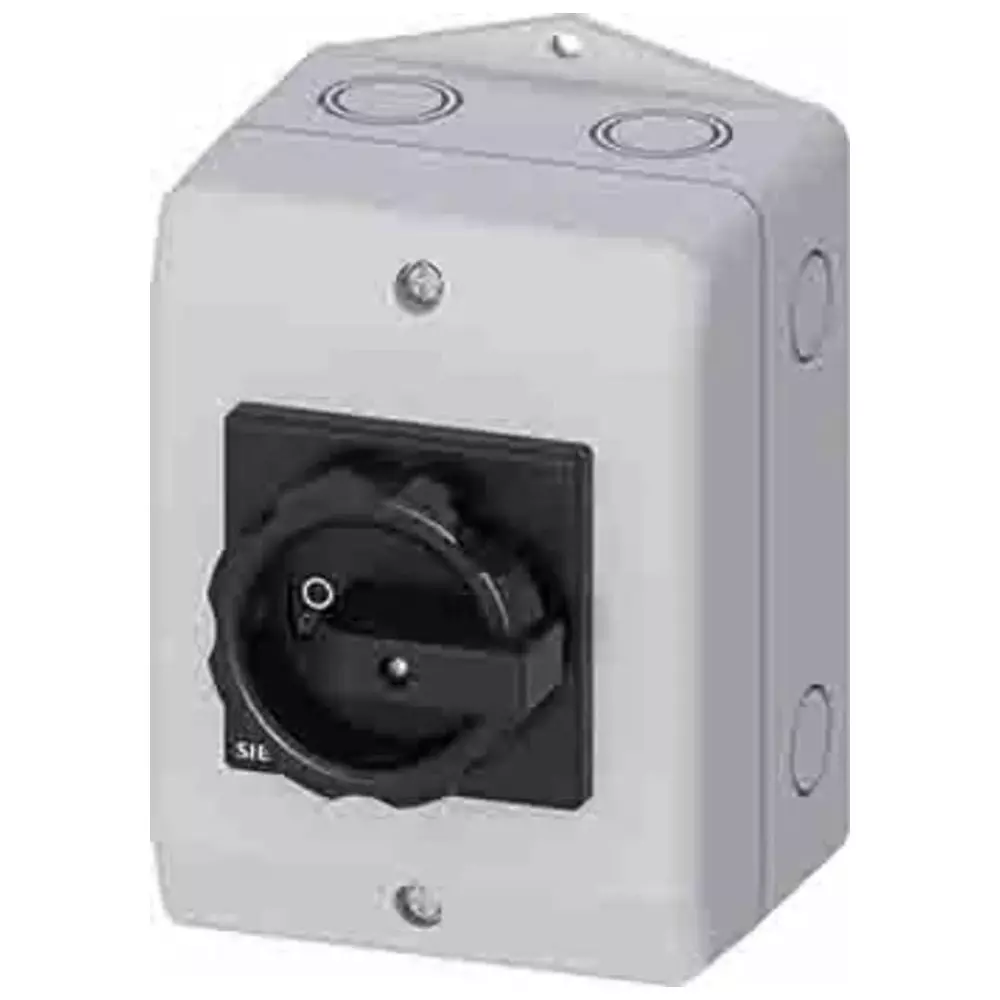Siemens 4 Pole Isolator Switch - 16A Maximum Current, 3LD2064-1TC51
