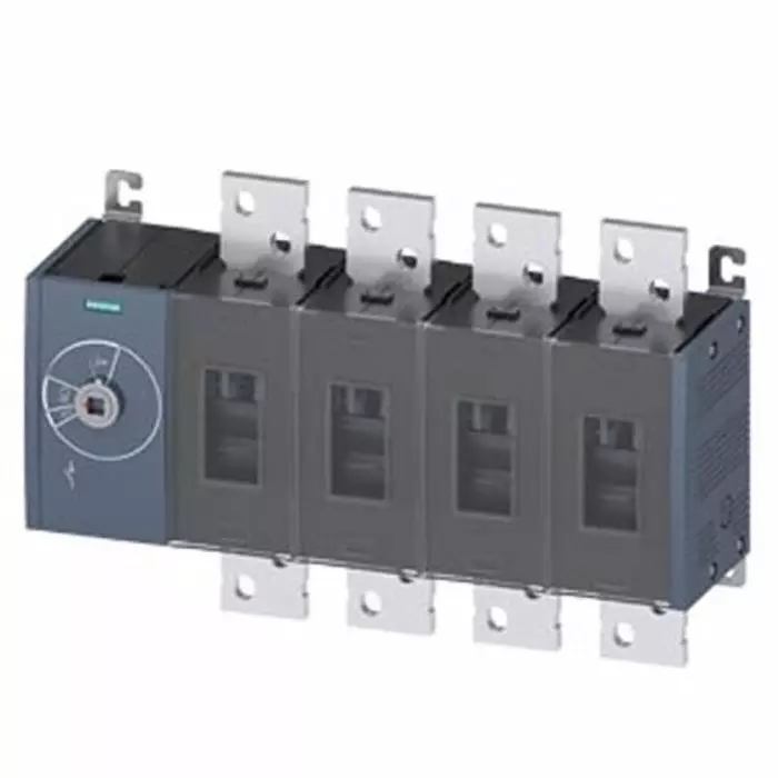 Siemens 4 Pole Fixed Switch Disconnector - 2000A Maximum Current, 1000kW Power Rating, IP00, IP20, 3KD5640-0RE10-0