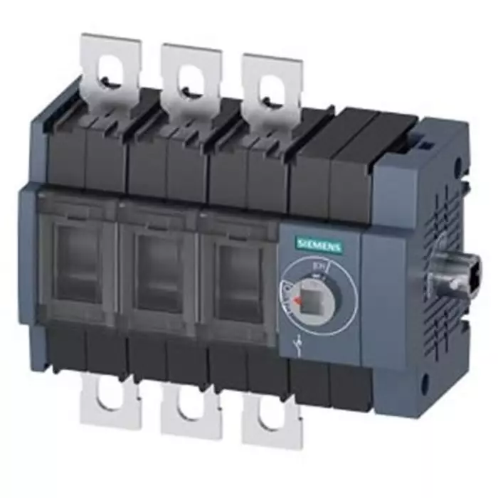 Siemens 3 Pole DIN Rail Switch Disconnector - 100A Maximum Current, 55kW Power Rating, IP00, IP20, 3KD3034-0NE40-0