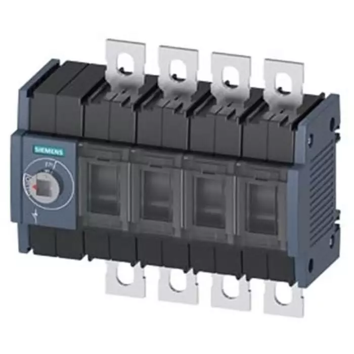 Siemens 4 Pole DIN Rail Switch Disconnector - 250A Maximum Current, 110kW Power Rating, IP00, IP20, 3KD3840-0NE10-0