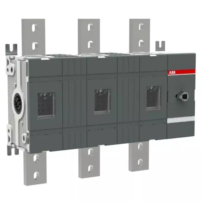 ABB 3P Pole Surface Mount Switch Disconnector - 1600A Maximum Current, 250kW Power Rating, IP00, 1SCA022871R7810
