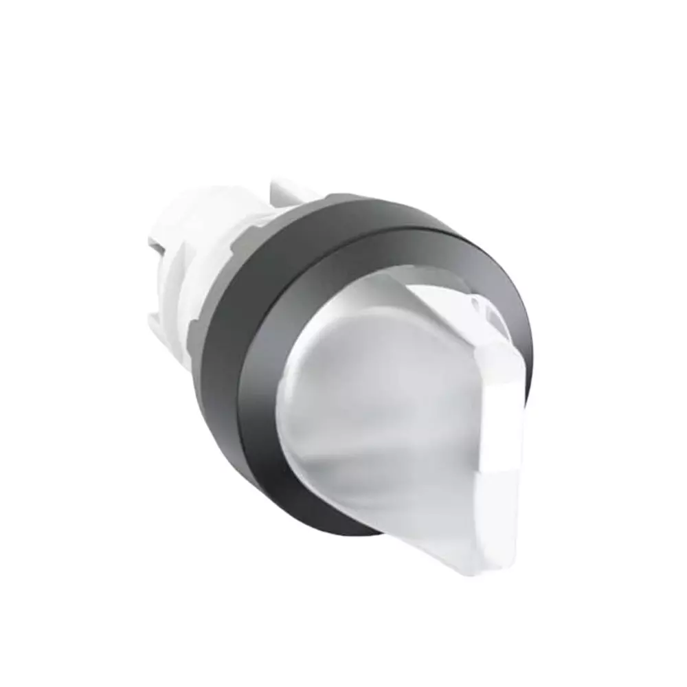 ABB M2SS1 Series 2 Position Selector Switch Head, 22.5mm Cutout, 1SFA611200R1108 M2SS1-11C