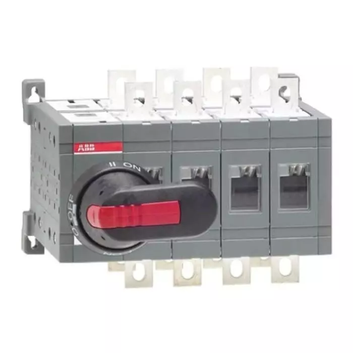 ABB 4P Pole DIN Rail Isolator Switch - 250A Maximum Current, OT250E04CPOT250E04CP
