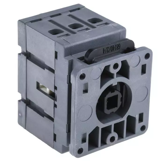 ABB 3P Pole Panel Mount Isolator Switch - 16A Maximum Current, 7.5kW Power Rating, IP20, OT16FT31SCA104838R1001