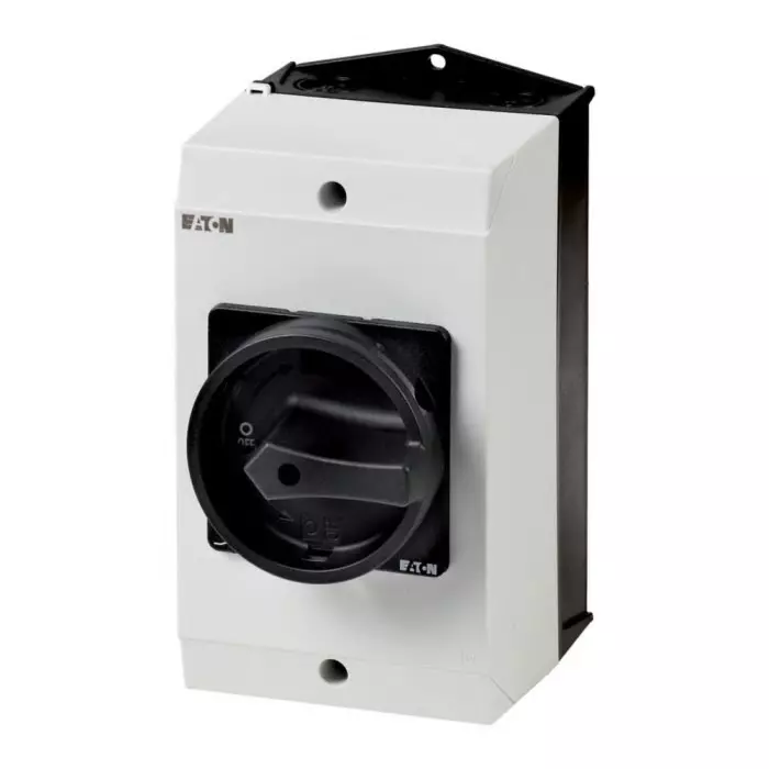 EATON 3 Pole Surface Mount Isolator Switch - 63A Maximum Current, IP65, 207337 P3-63/I3/SVB-SW/HI11