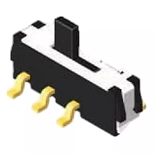 Diptronics Slide Switch Panel Mount, SS3N-CMSC-V-T/R