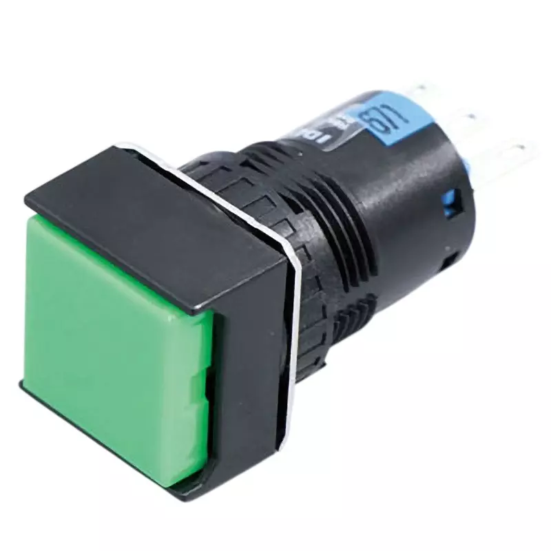 IDEC A6 Series Push Button Switch (Square) 1C Non-Illuminated , Ab6Q-M1G