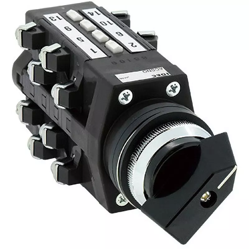 IDEC Cs Series Cam Switch ACsno Type S Handle Silver contACts 600 V, ACSNO-6123-S2B-C6002