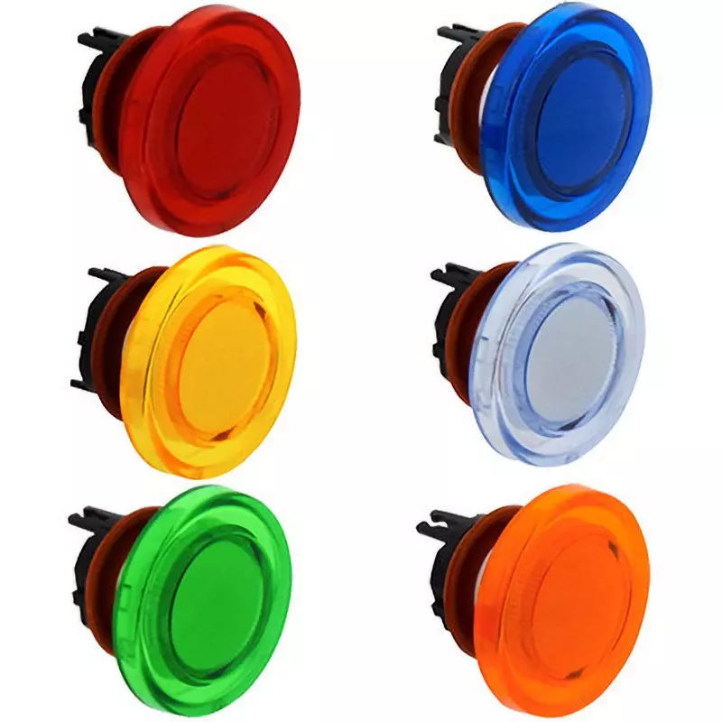 IDEC A6 Series Maintenance Parts Large Lens Unit Amber (A), Al6M-Lk2-Ma