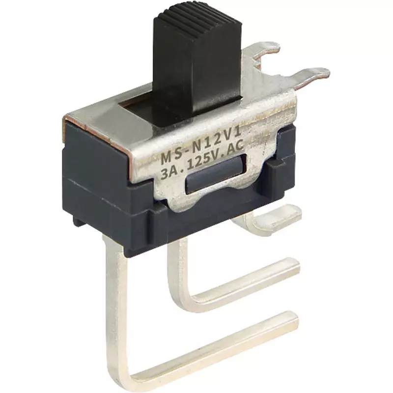 NKK SWITCHES Slide Switch Single Pole, MS-N13V4A