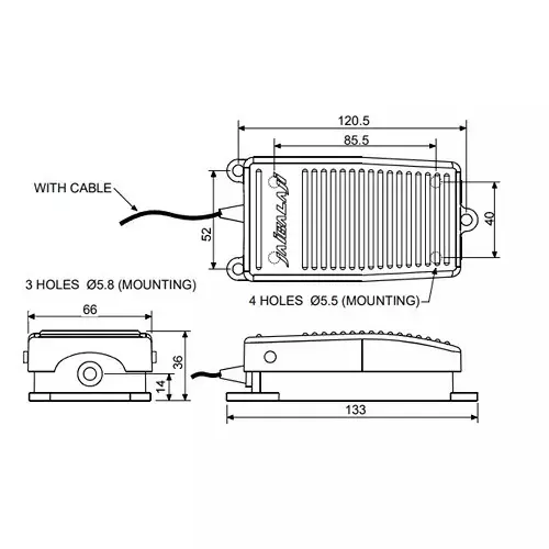 jai-balaji-mini-foot-switch-1no1nc-contact-600-v-ac-insulation-voltage-15-amp-thermal-current-jbms-09-pack-of-10