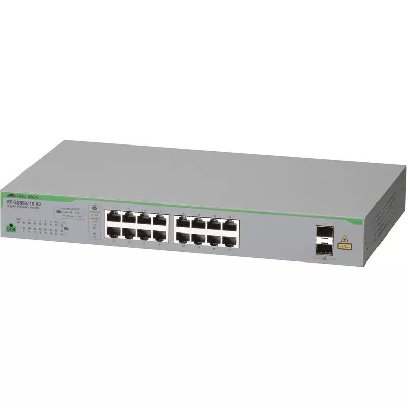 Allied Telesis Gigabit Ethernet Switch Gray No cooling fan / Rack mount kit Specifications Layer 2 Type, 5124R