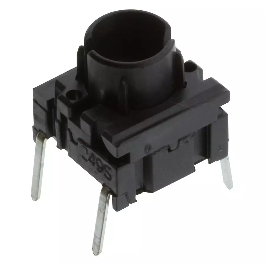 APEM TACTILE SWITCH, 0.05A, 24VDC, TH, 3FTH9