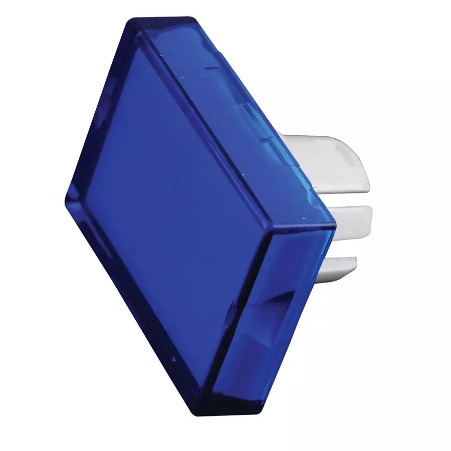 EAO LENS, RECTANGULAR, BLUE, 51-903.6.