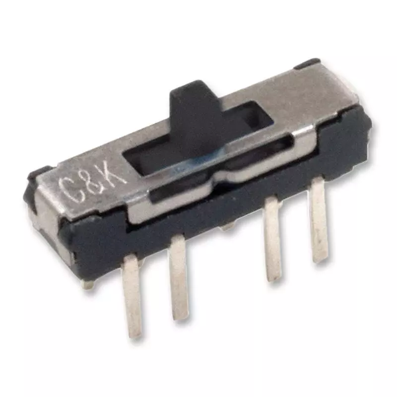 C&K COMPONENTS Switch Slide Dp3T, JS203011CQN