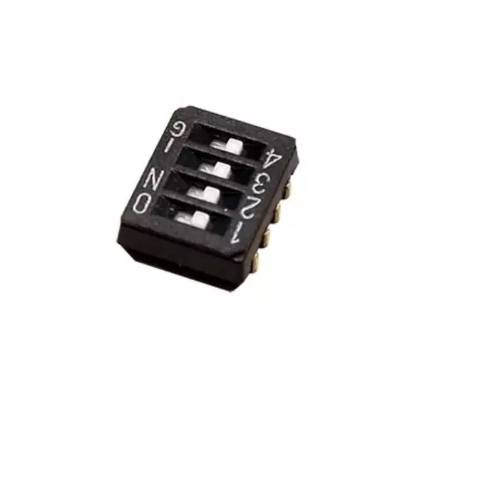 NIDEC COPAL ELECTRONICS GMBH Surface Mount Slide Switch 4PST 100 mA, CHS-04TA1 (Pack of 500)