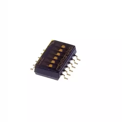 NIDEC COPAL ELECTRONICS GMBH Surface Mount Slide Switch 6PST 100 mA, CHS-06TB (Pack of 500)