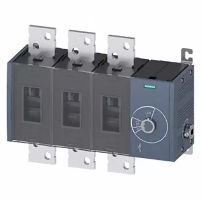 Siemens 3 Pole Fixed Switch Disconnector - 2000A Maximum Current, 1000kW Power Rating, IP00, IP20, 3KD5634-0RE40-0