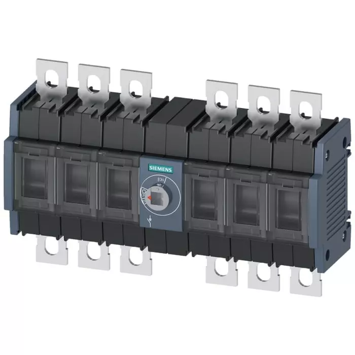 Siemens 6P Pole Switch Disconnector - 160A Maximum Current, 10.8W Power Rating, IP00, IP20, 3KD3460-0NE20-0