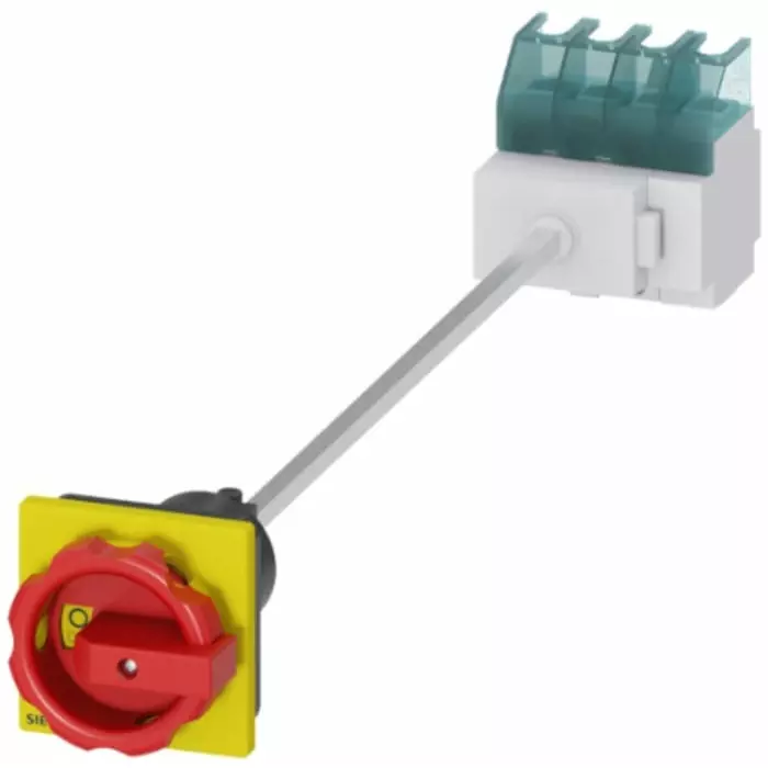 Siemens 4P Pole Panel Mount Non-Fused Switch Disconnector - 32A Maximum Current, 11.5kW Power Rating, IP65, 3LD2213-1TL53