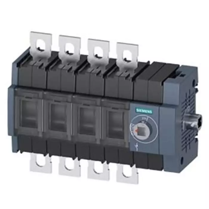Siemens 4 Pole DIN Rail Switch Disconnector - 160A Maximum Current, 110kW Power Rating, IP00, IP20, 3KD3444-0NE40-0