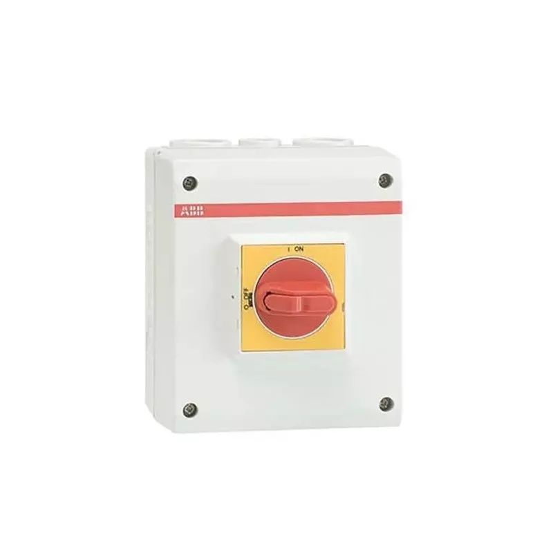 ABB Plug In Isolator Switch - 40A Maximum Current, 11kW Power Rating, IP65, 1SCA022459R6780