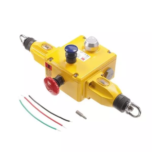 Omron Cable Pull Switch Chassis Mount, 1/2 in NPT x 4, 44506-7420