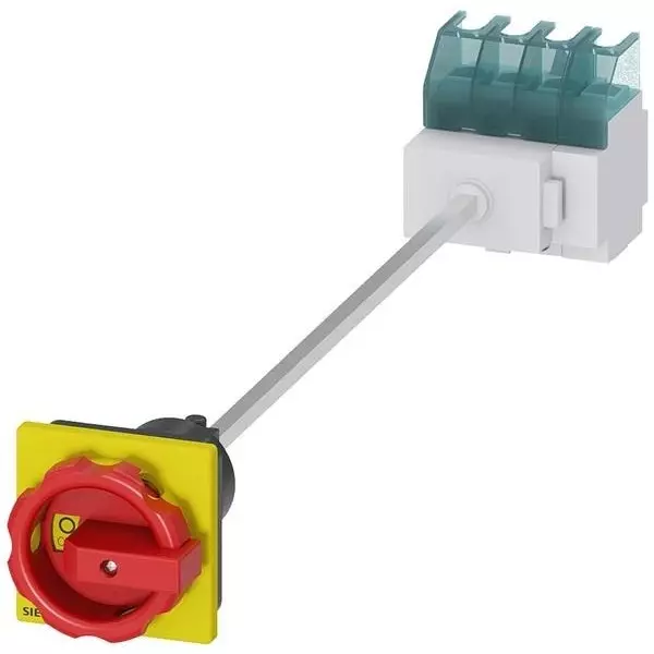 Siemens Panel Mount Discon Switch 4PST Non-Illuminated 32 Amp, 982-3LD22131TL53