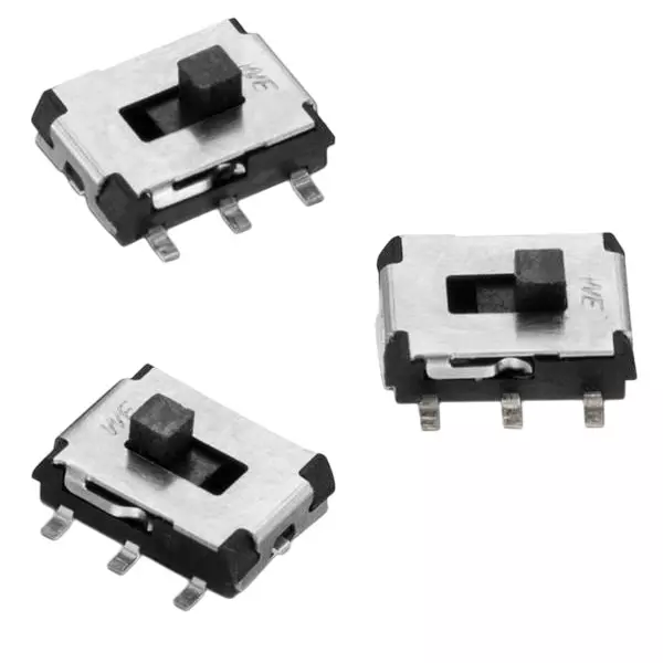 WURTH ELEKTRONIK Slide Switch SMD/SMT Mount, 452403012014