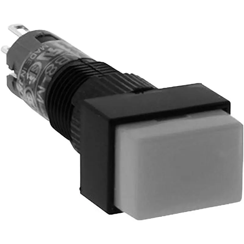 IDEC A8 Series Push Button Switch (Long Rectangular Type) 1C Non-Illuminated , Ab8H-M1W