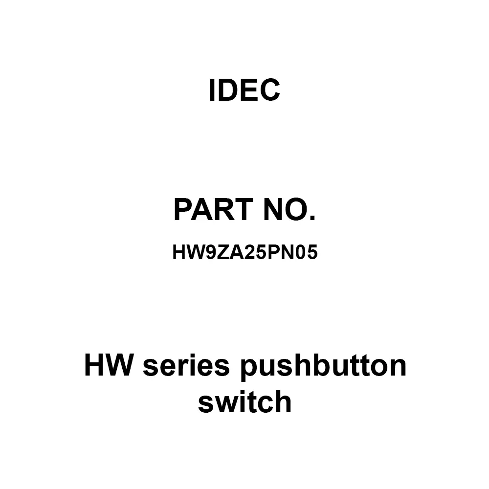 IDEC HW Series pushbutton switch Ring Adapter Made Of Rubber (Nitrile Rubber), HW9ZA25PN05 (Pack of 5 Pcs)