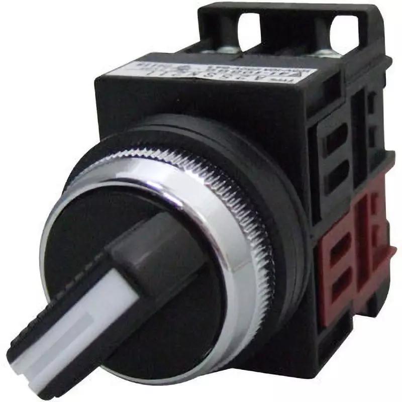 MonotaRO Selector Switch Φ25, Knob Type, 2 Notches, MSS211N