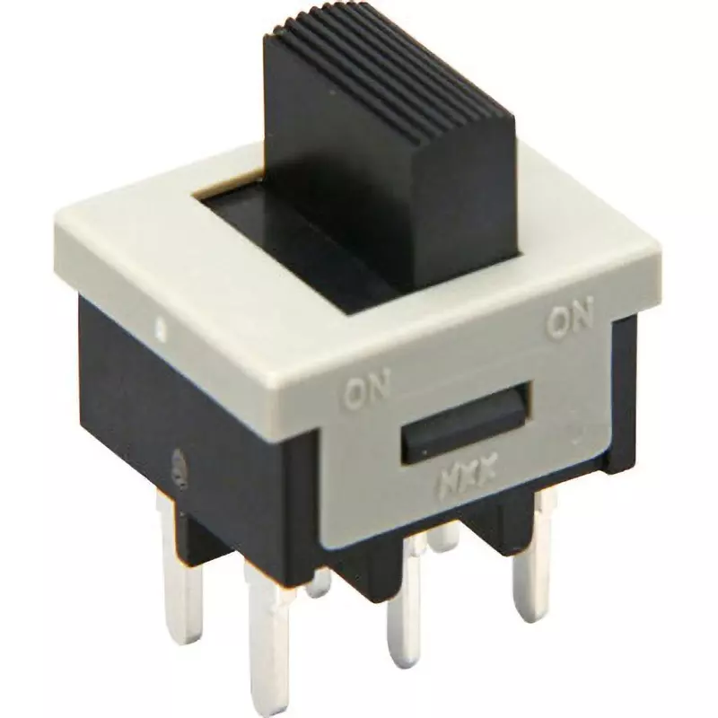 NKK SWITCHES Slide Switch 2 Pole, CS-22AAP1