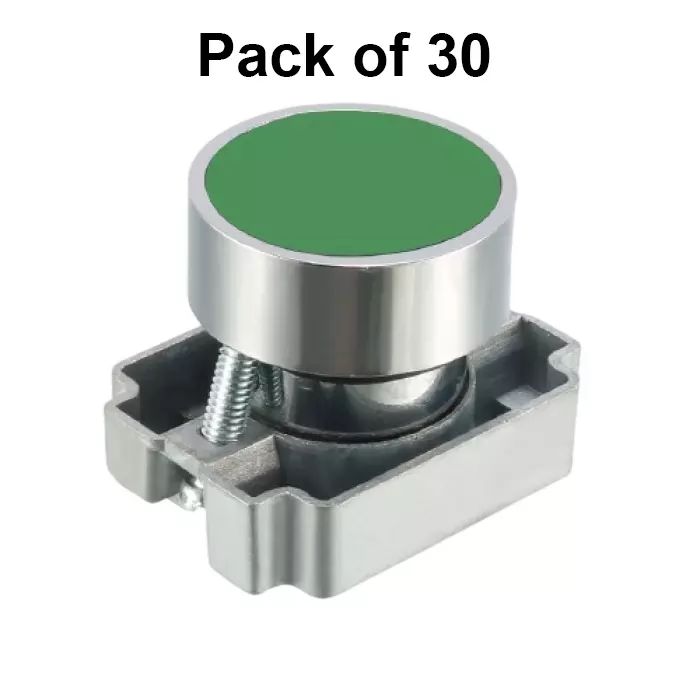 congnitor-flat-push-button-flat-momentary-non-latching-green-225-mm-mounting-diameter-pack-of-30
