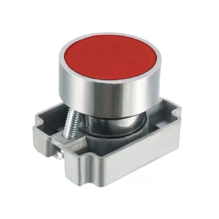 Congnitor Flat Push Button Flat, Momentary (Non-latching) Red 22.5 mm Mounting Diameter (Pack of 40)