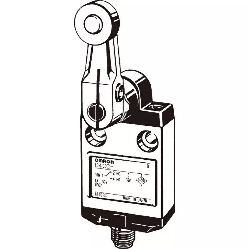 Omron Small Compact Limit Switch, D4CC