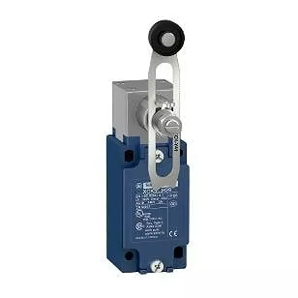 Telemecanique Limit Switch Non-Illuminated Screw Termination 10 Amp Roller Lever Actuator 250 V DC, XCKJ10541
