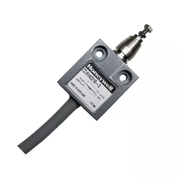 Honeywell Limit Switch Non-Illuminated Quick Connect Termination 5 Amp Plunger Actuator 28 V DC, 914CE19-6