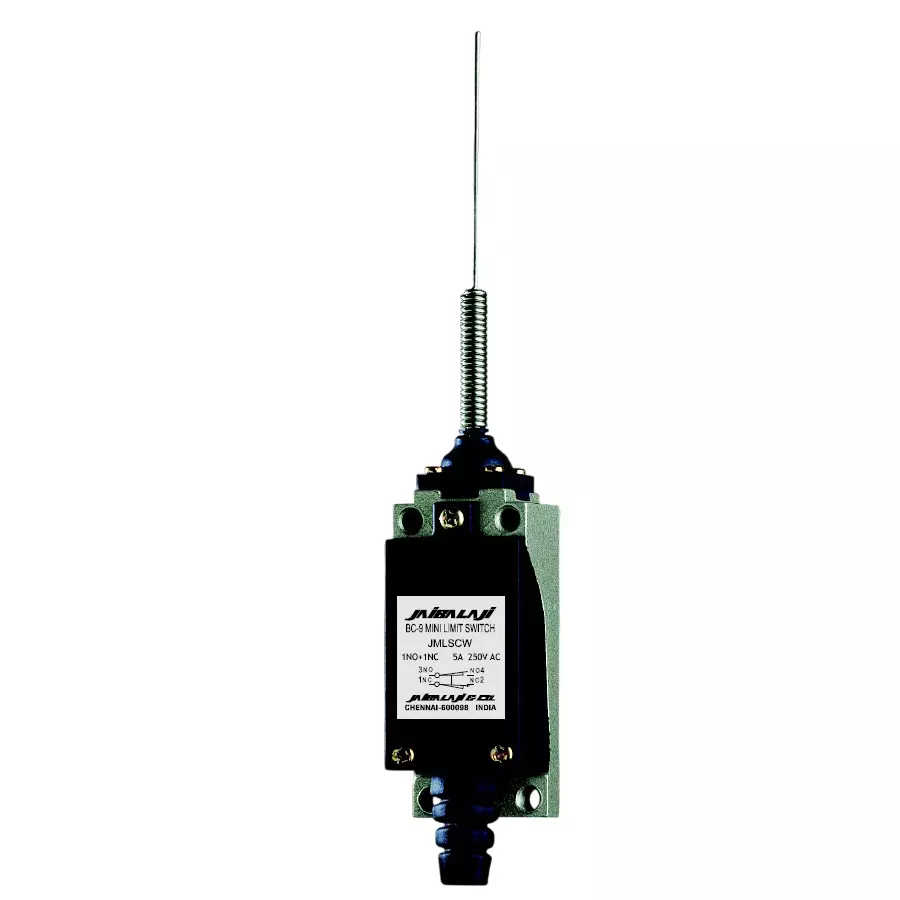 Jai Balaji BC-9 Mini Limit Switch 5 Amp 1 NO + 1 NC Contact, JMLSCW