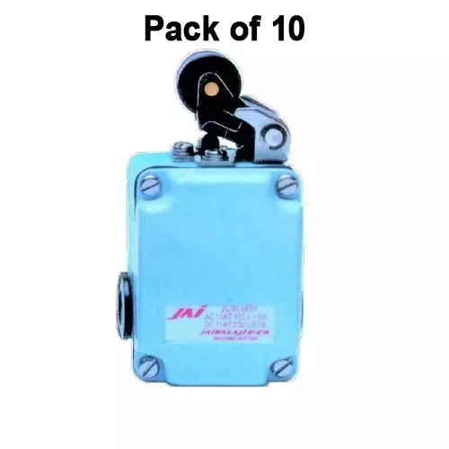 jai-balaji-cee-em-45-series-limit-switch-with-angularnormal-roller-lever-snap-action-1no-1nc-contact-10-amp-continuous-current-45-54pgs-an-pack-of-10