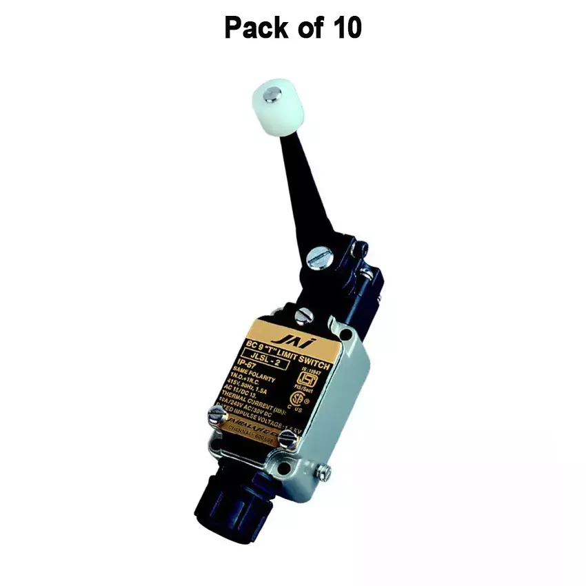 jai-balaji-bc9-t-series-oil-tight-limit-switch-with-roller-lever-76-mm-length-1-no-1-nc-contact-jlsl-2-pack-of-10
