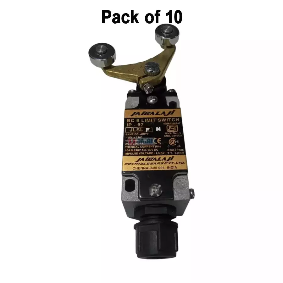 jai-balaji-bc9-series-oil-tight-limit-switch-with-fork-lever-roller-in-line-2-no-2-nc-contact-jlslfm-pack-of-10