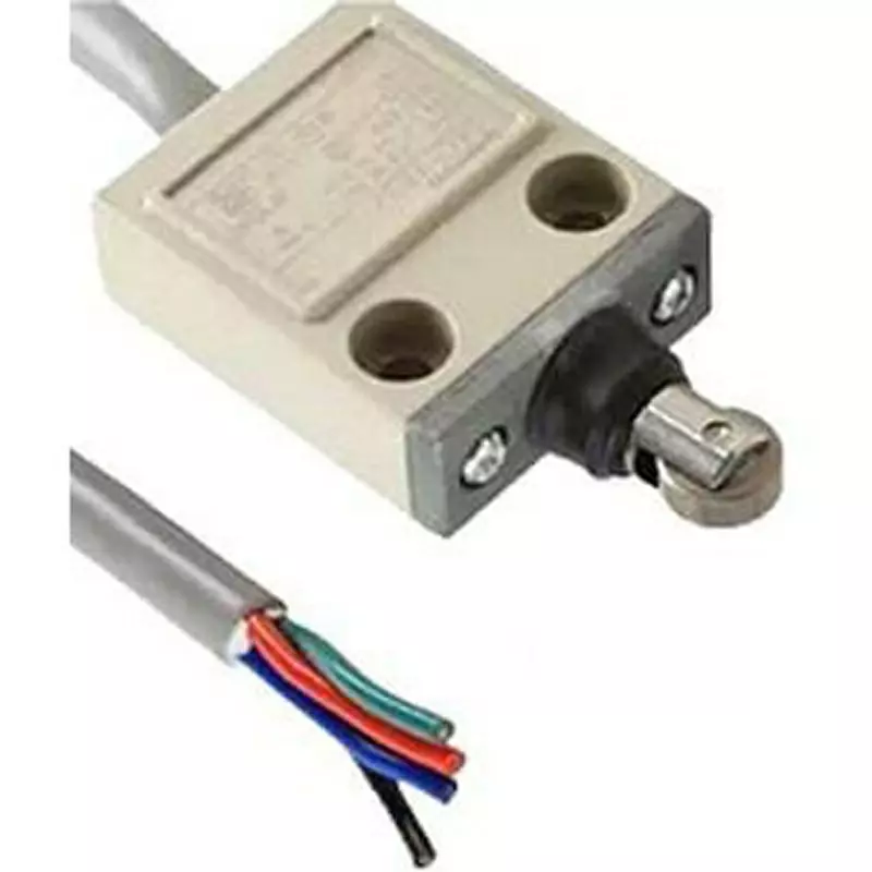 Omron Compact Limit Switch Sealed Roller Plunger Type 1c Contact Configuration, D4C-3532