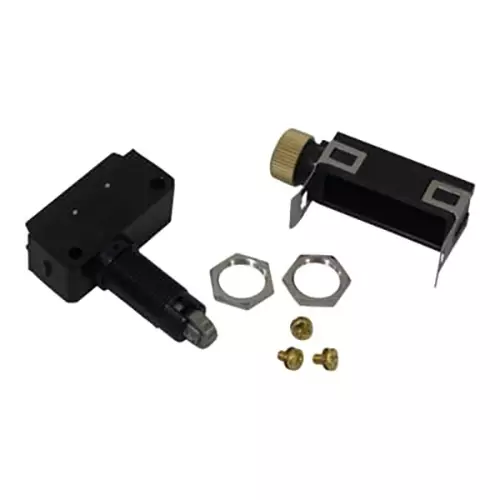 Azbil Compact Horizonal Limit Switch Long Cross Roller Plunger-Actuator Type Plug-In 5 Amp AC, SL1-K
