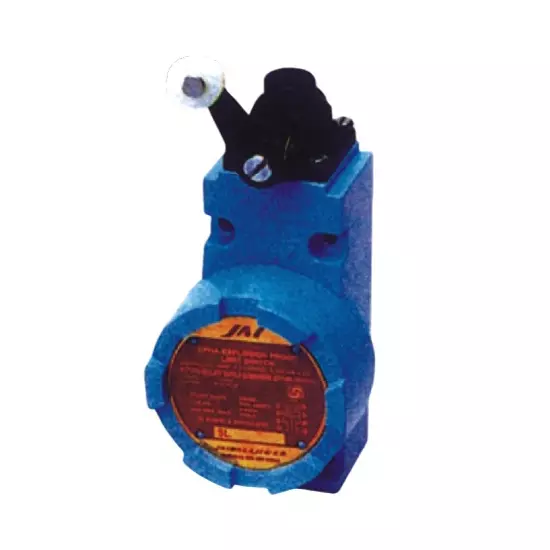 JAIBALAJI EPHA Series Oil Tight Limit Switch With Roller Lever 38 mm Length 1NO+1NC Contact Group IIA & IIB, EPHA - 1