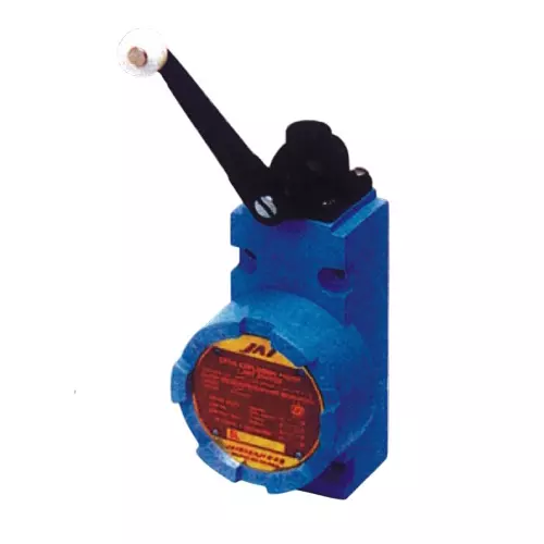 JAIBALAJI EPHA Series Oil Tight Limit Switch With Roller Lever 50 mm (Offset) 1NO+1NC Contact Group IIA & IIB, EPHA - O